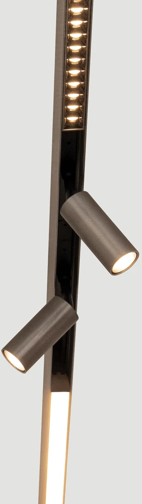 6W LED akcentinis šviestuvas į magnetinę sistemą ZAMBELIS MAGNETIC, tamsaus sidabro sp., 2700/3000/4000K, DALI, 25353