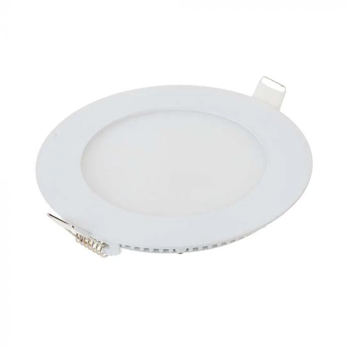 V-tac 6W LED įleidžiama panelė, balta, 4000K, su maitinimo šaltiniu