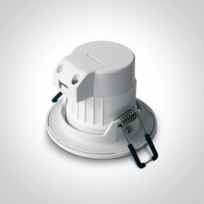 6W LED įleidžiamas šviestuvas, 3000K, 10106P/W/W