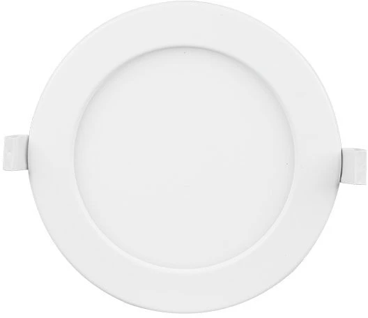 6W LED įmontuojama panelė, apvali, su maitinimo šaltiniu, dimeriuojama, šviesos spalva kintanti nuo 3000 iki 6000