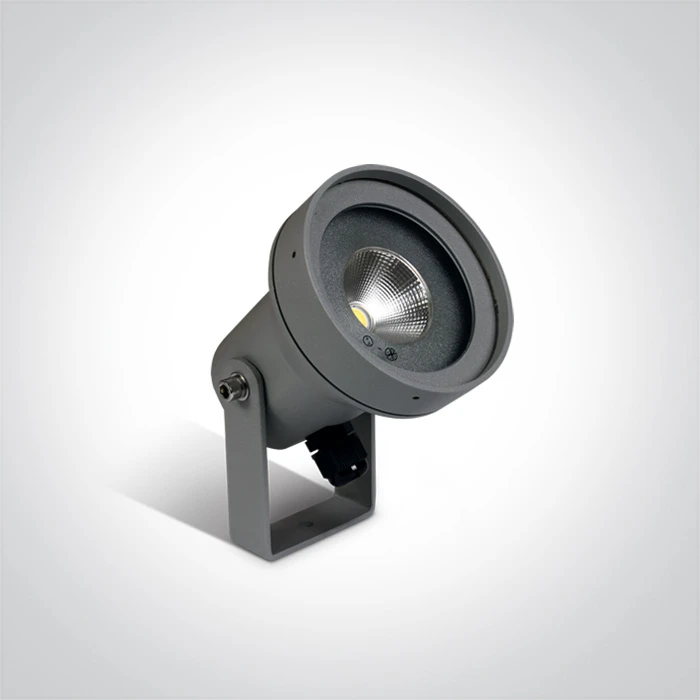 6W LED įsmeigiamas sodo šviestuvas, antracito sp., 3000K, 67196B/AN/W