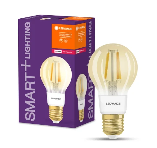6W LED lemputė SMART+, E27, aukso sp., 2400K, dimeriuojama
