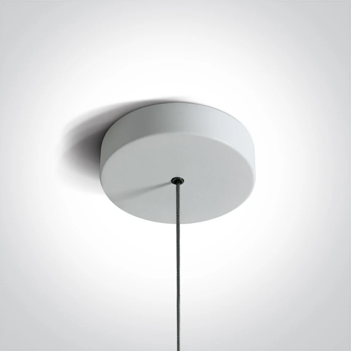6W LED pakabinamas šviestuvas, baltas, 3000K, 63108A/W/W