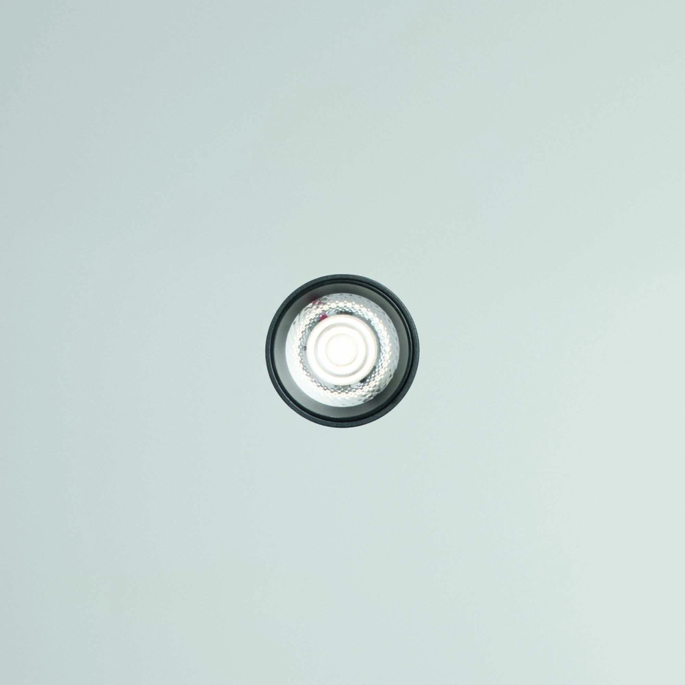 6W LED pakabinamas šviestuvas į linijinės sistemos bėgelį DEVA, juodas, 3000K, 332932