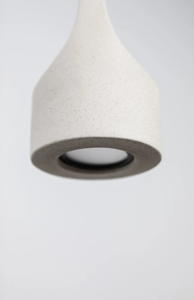 6W LED pakabinamas šviestuvas PARGA CERAMIC 1, juodas, 2700K, dimeriuojamas