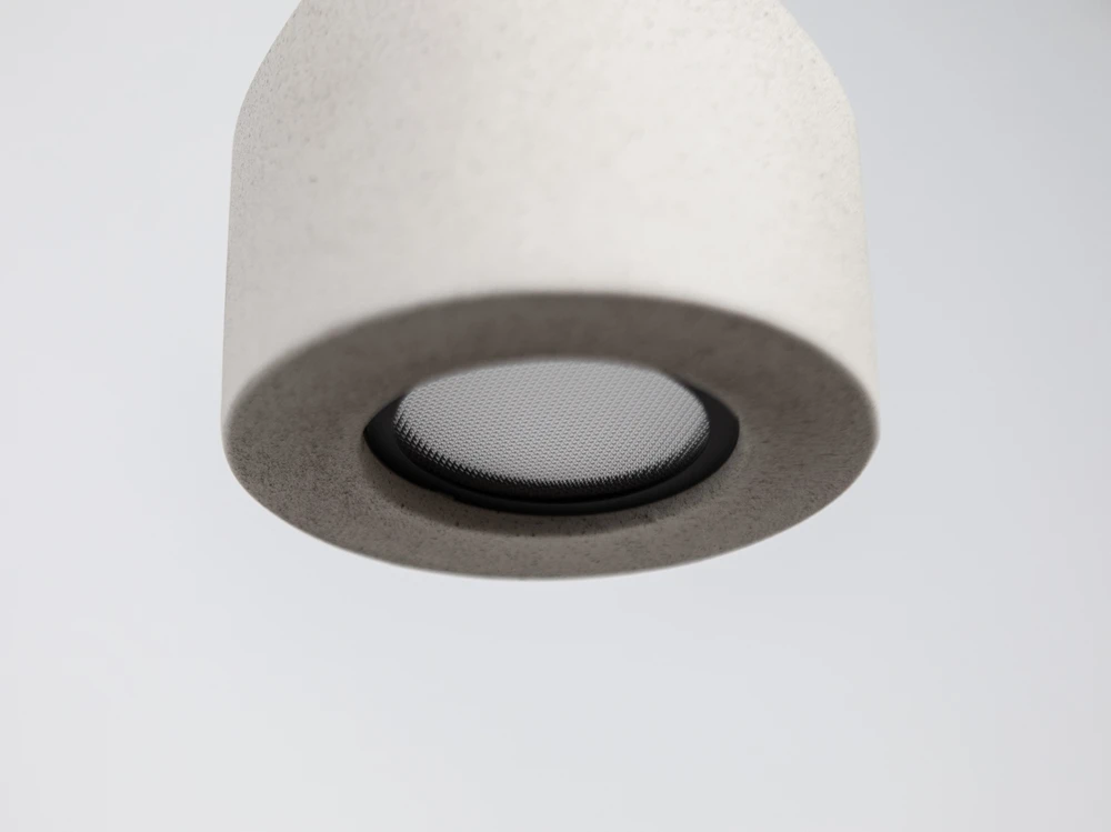 6W LED pakabinamas šviestuvas PARGA CERAMIC 1, juodas, 2700K, dimeriuojamas