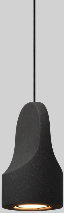 6W LED pakabinamas šviestuvas PARGA CERAMIC 1, juodas, 2700K, dimeriuojamas