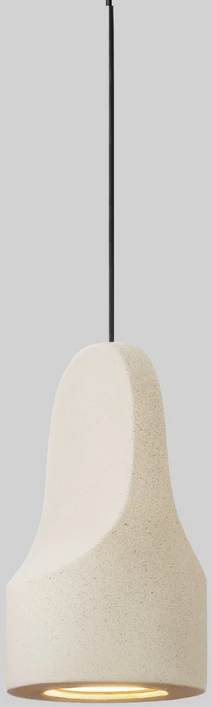 6W LED pakabinamas šviestuvas PARGA CERAMIC 1, juodas, 2700K, dimeriuojamas