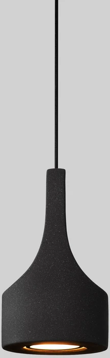 6W LED pakabinamas šviestuvas PARGA CERAMIC 1, juodas, 2700K, dimeriuojamas