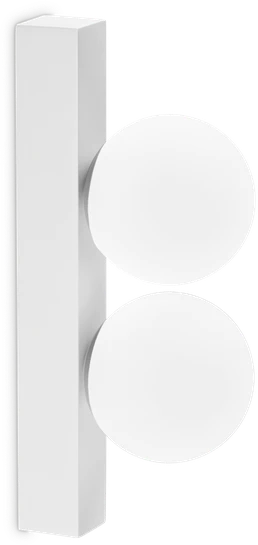 Sieninis šviestuvas Ideal Lux 6W LED paviršinis šviestuvas PING PONG, baltas, 3000K, 328270