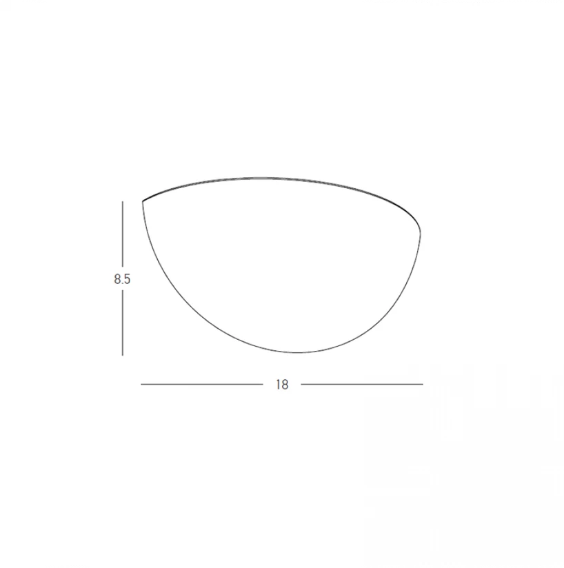 6W LED sieninis šviestuvas, baltas, 3000/4000K, 25381