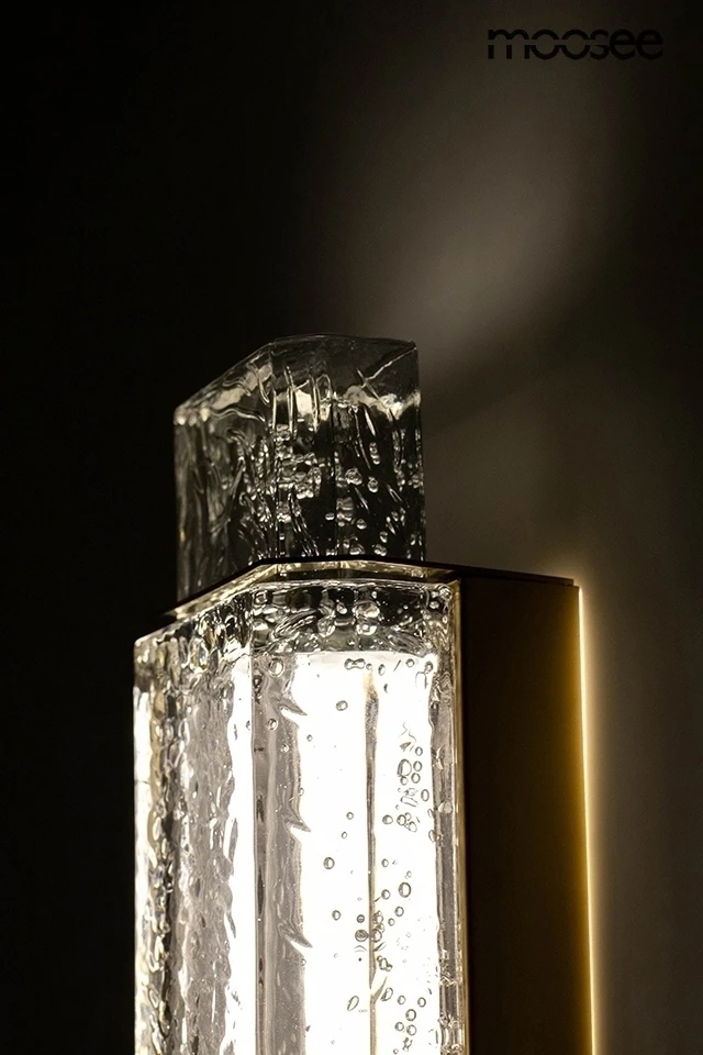 6W LED sieninis šviestuvas TESORO, aukso sp., 3000K