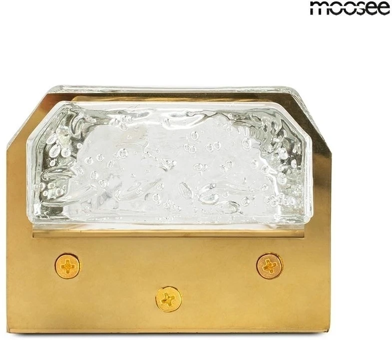 6W LED sieninis šviestuvas TESORO, aukso sp., 3000K