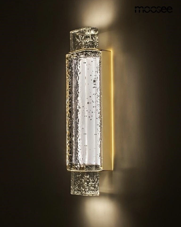 6W LED sieninis šviestuvas TESORO, aukso sp., 3000K