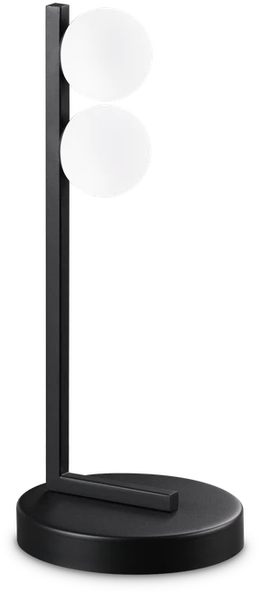 Ideal Lux 6W LED stalo šviestuvas PING PONG, juodas, 3000K, 313320