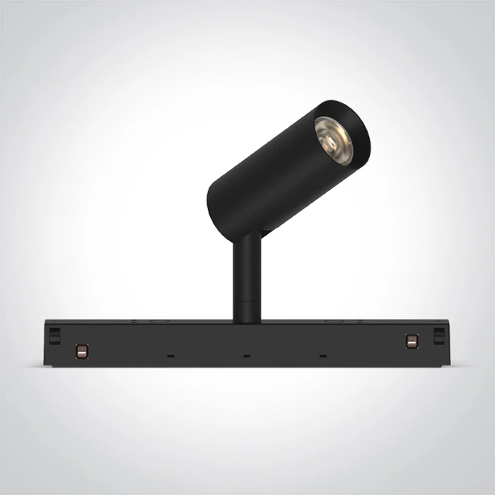 6W LED šviestuvas į magnetines sistemas MINI/MIDI/MAXI/P&P, juodas, 3000/4000K, 48V, 38°, DALI, 42108L/B/V