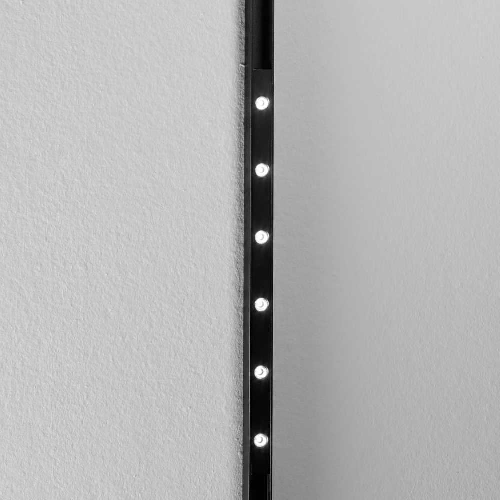6W LED šviestuvas į magnetinės sistemos STICK bėgelį, juodas, 3000K, dimeriuojamas, 329468