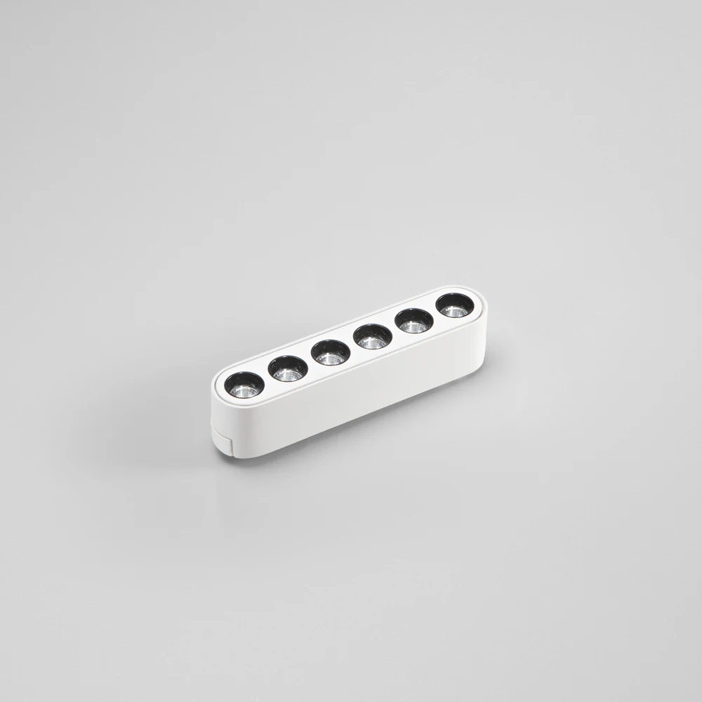 6W LED šviestuvas, montuojamas į BERNINI sistemą, baltas, CCT