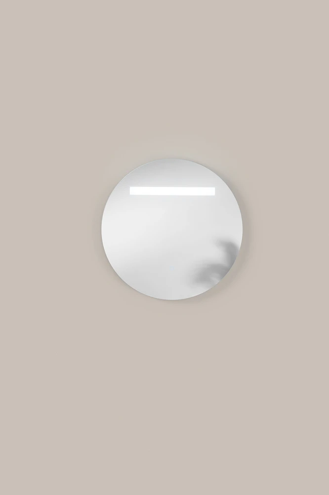 Sieninis šviestuvas 6W LED šviestuvas - veidrodis LINEA, sidabro sp., CCT, dimeriuojamas, IP44