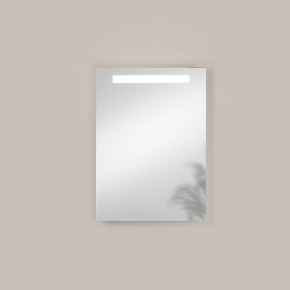 Sieninis šviestuvas 6W LED šviestuvas - veidrodis LINEA, sidabro sp., CCT, dimeriuojamas, IP44