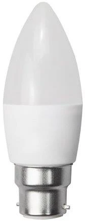 6W LED žvakės formos lemputė OPTONICA C37, B22, 2700K