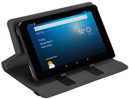 Case Logic SureFit CBUE-1207 Betonas 17,8 cm (7") „Folio“ Pilka, Balta