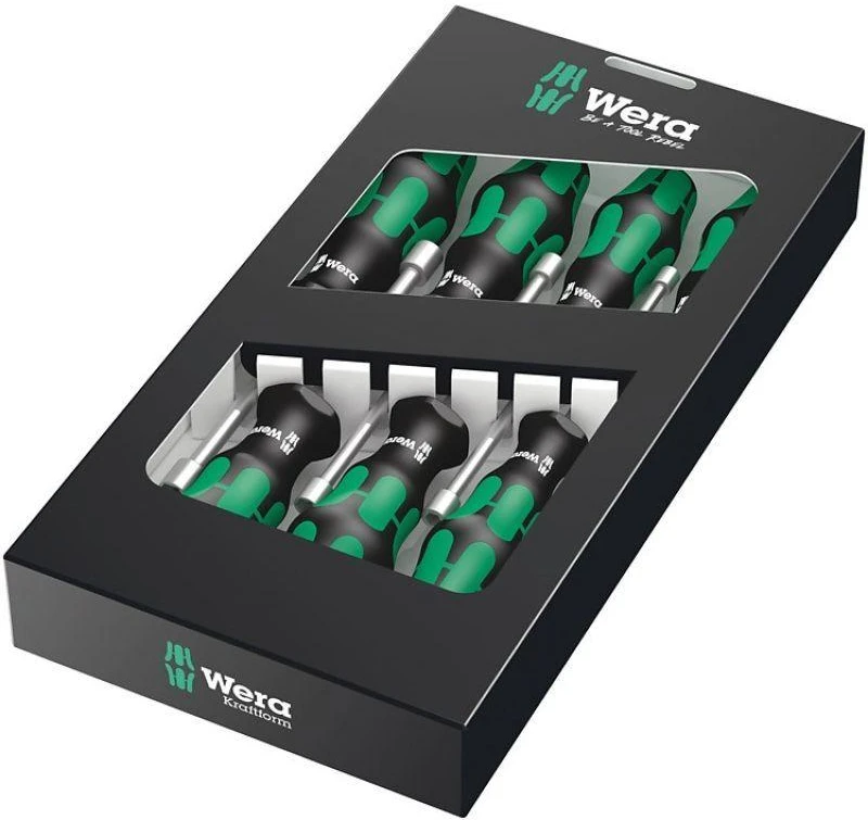 Wera 7 dalių gilių galvučių atsuktuvų rinkinys, 5-13 mm