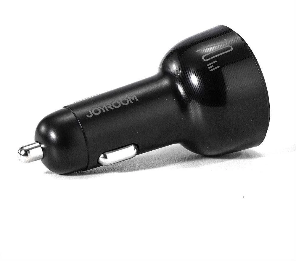 Automobilinis įkroviklis Joyroom JR-CL26, 2x USB-C PD, 1x USB 70W (juodas)