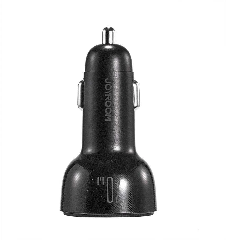 Automobilinis įkroviklis Joyroom JR-CL26, 2x USB-C PD, 1x USB 70W (juodas)