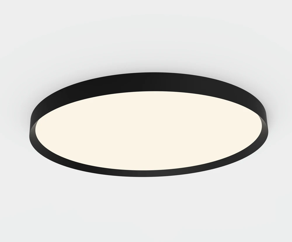 70W LED lubinis šviestuvas MINSK, juodas, 2700/3000/4000K, dimeriuojamas, P3758372NDP