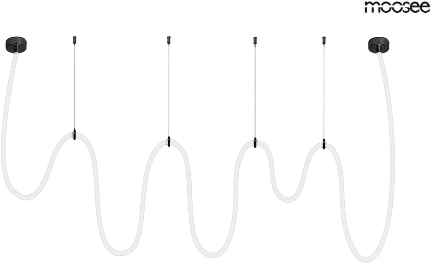 70W LED pakabinamas šviestuvas LASSO 800 SMART, juodas, 3000/4000K