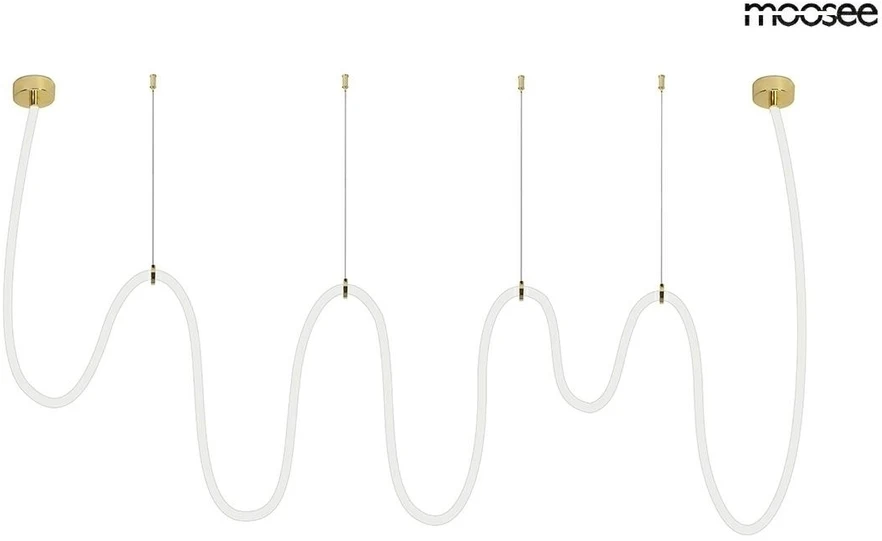 70W LED pakabinamas šviestuvas LASSO 800 SMART, aukso sp., 3000/4000K