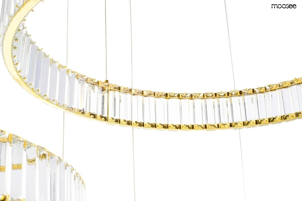 74W LED pakabinamas šviestuvas LIBERTY 3A, aukso sp., 3000K