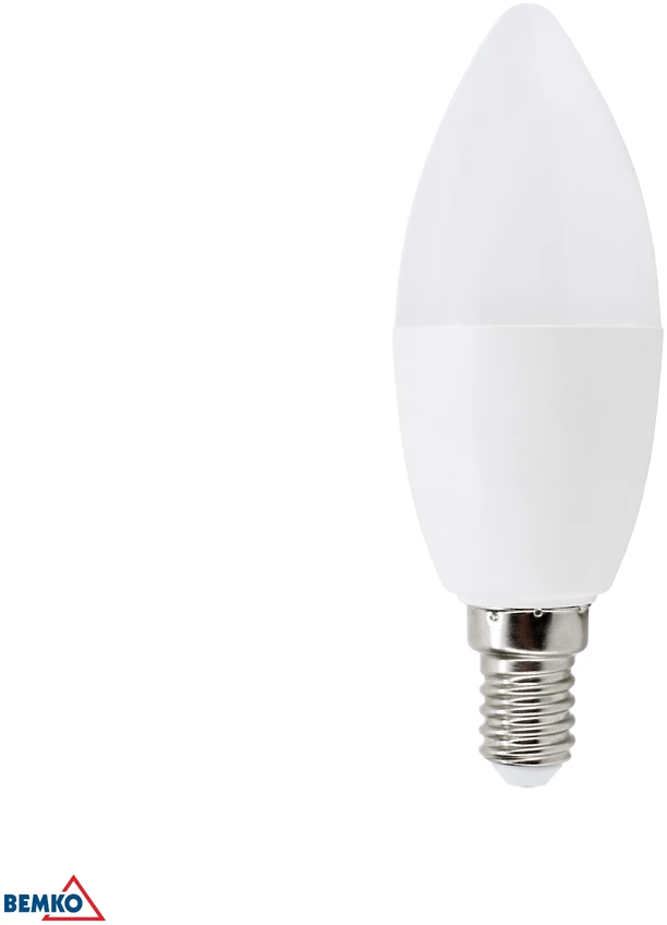 Bemko 7,5W LED lemputė, E14, 6500K, 180°