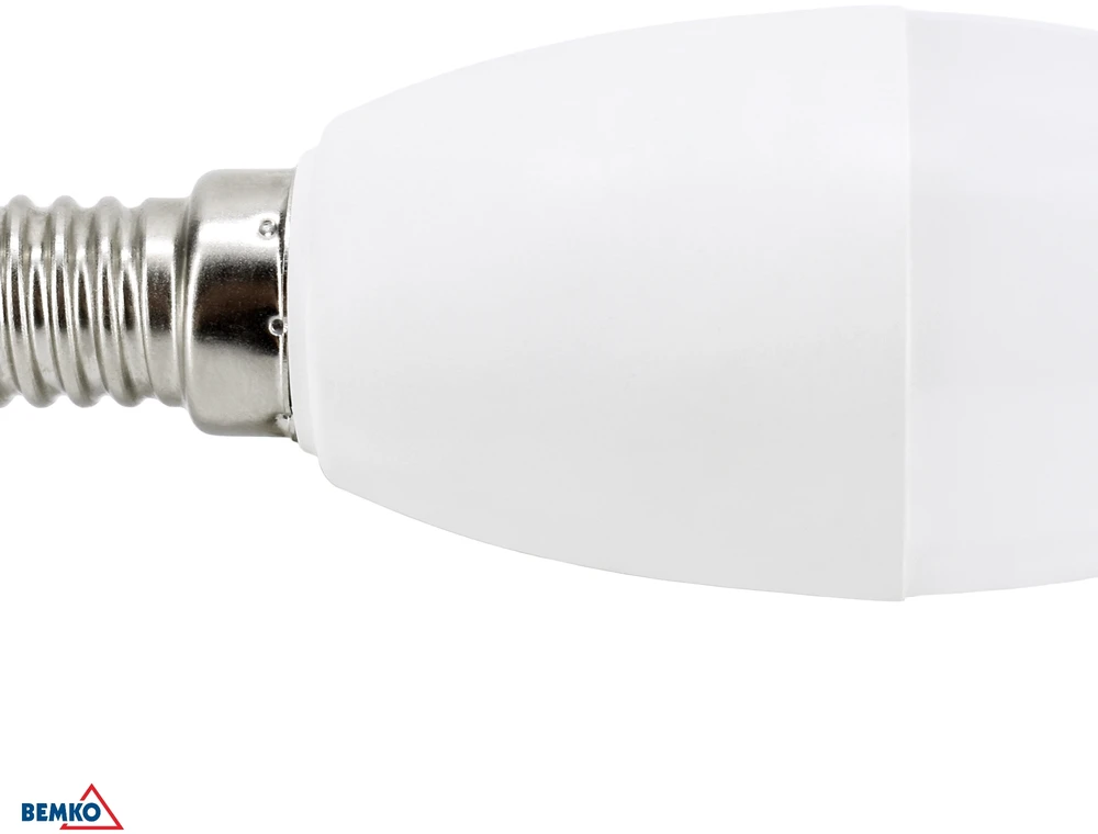 Bemko 7,5W LED lemputė, E14, 6500K, 180°