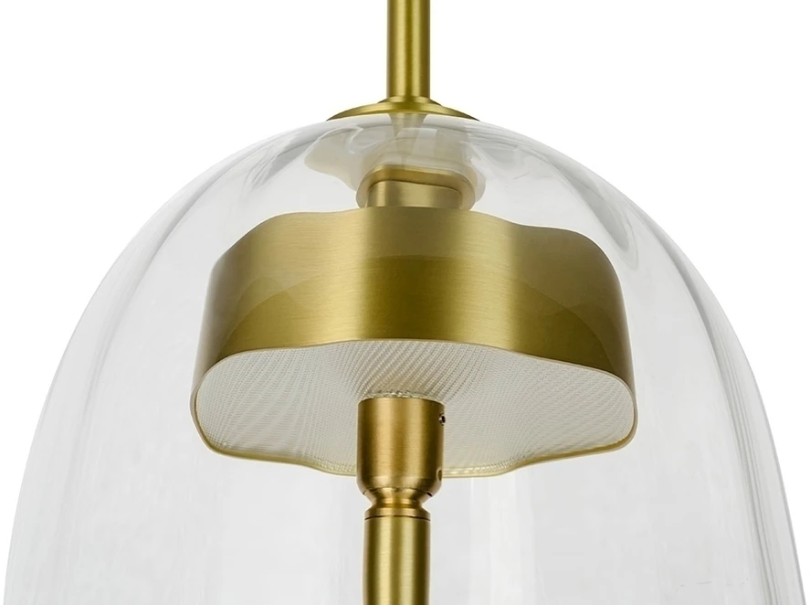 7,5W LED pakabinamas šviestuvas CHAPLIN 200, žalvario sp., 3000K