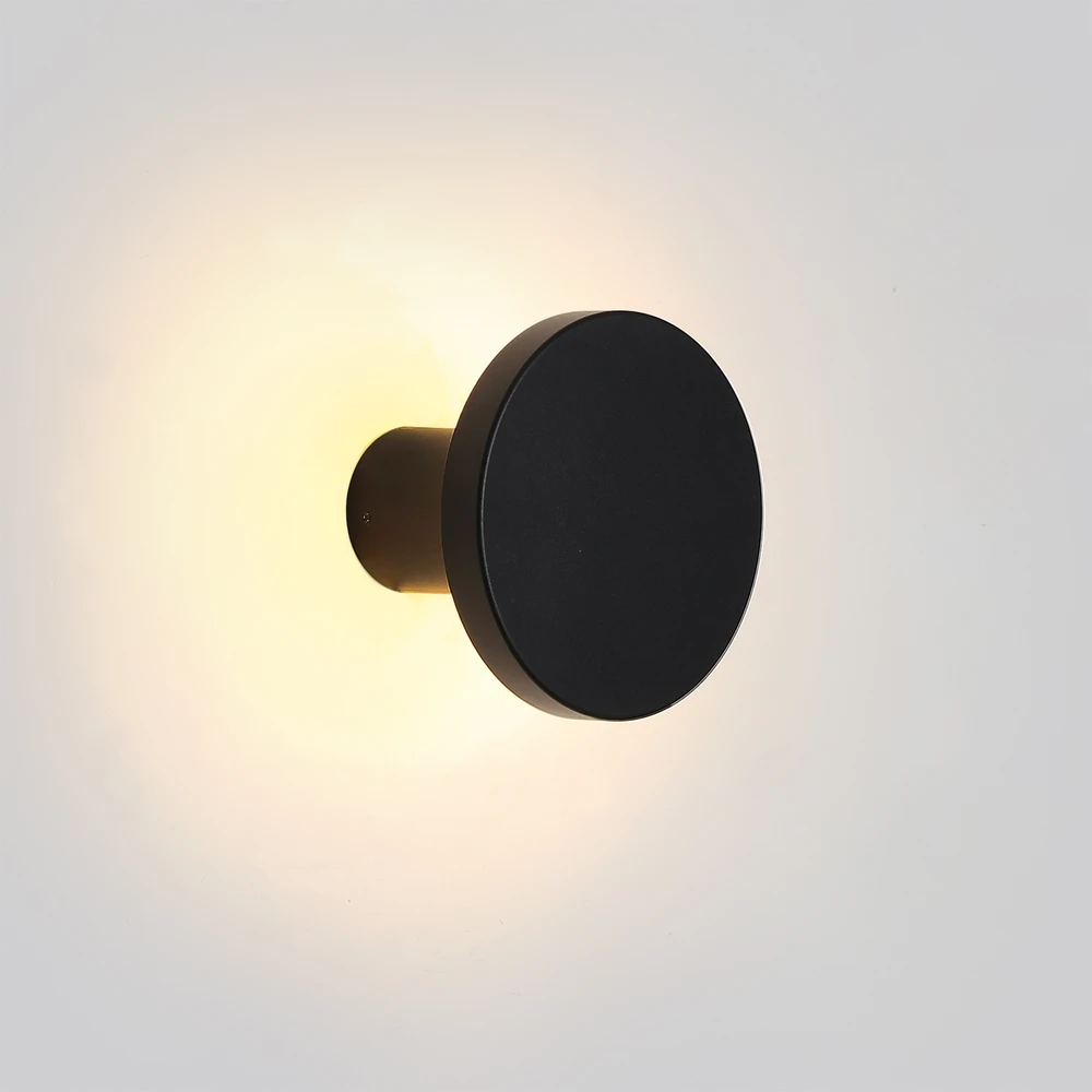 7,5W LED sieninis šviestuvas CORVUS, juodas, 3000K, dimeriuojamas, IP54, A3945002NDT