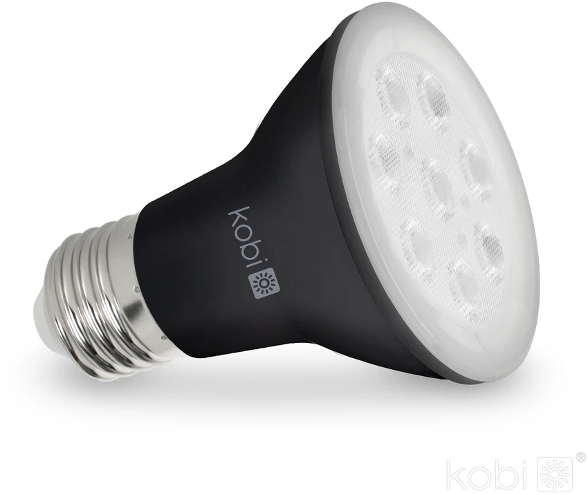 7W LED augalų auginimo lemputė PLANTY, E27, juoda, 1200K