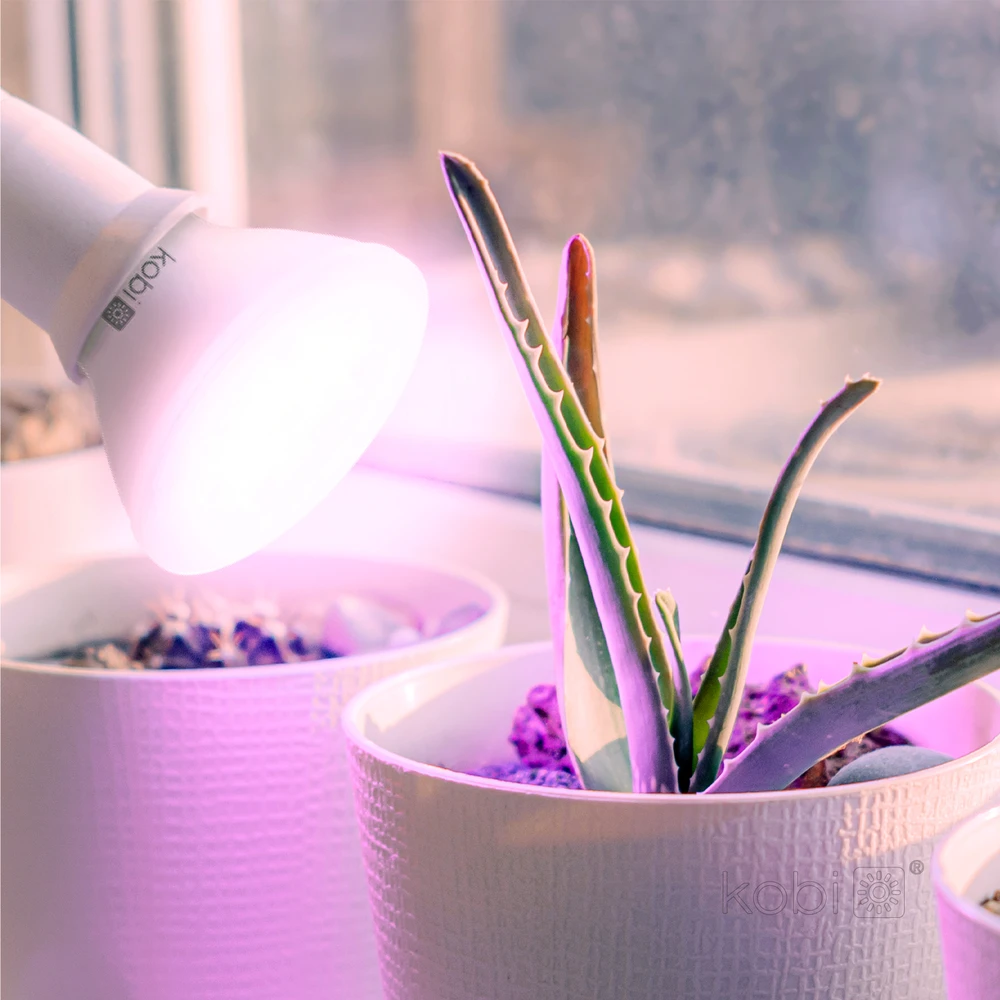 7W LED augalų auginimo lemputė PLANTY, E27, balta, 1200K