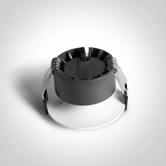 7W LED įleidžiamas šviestuvas, baltas, 3000/3500/4000K, 10107DX/W/V