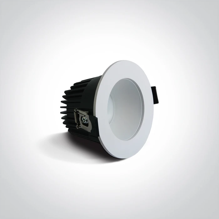 7W LED įleidžiamas šviestuvas, baltas, 3000/4000/5000K, 10107ED/W/V