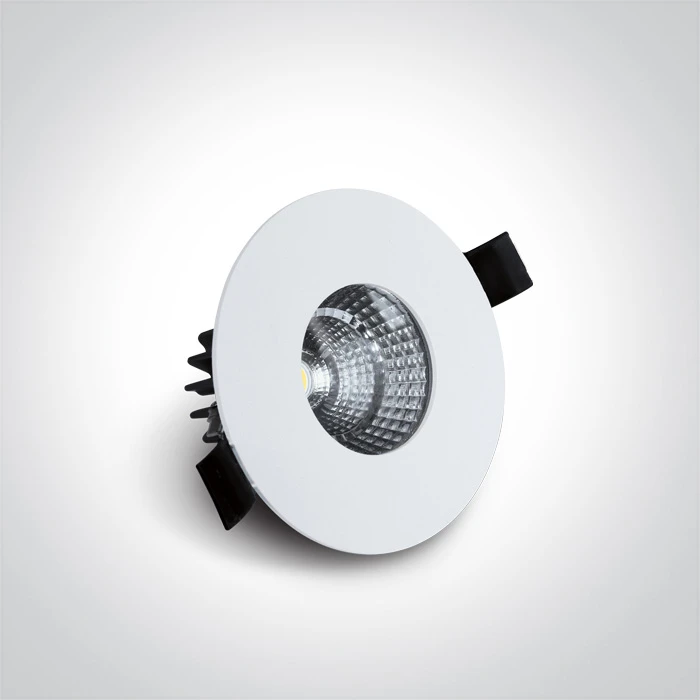 7W LED įleidžiamas šviestuvas, baltas, 3000K, IP54, 10107M/W/W