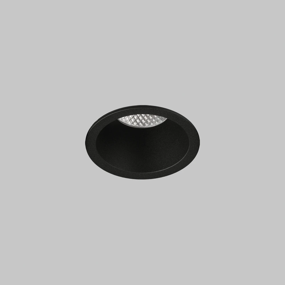 7W LED įleidžiamas šviestuvas KIDAL, juodas, 4000K, IP44, E3771012N