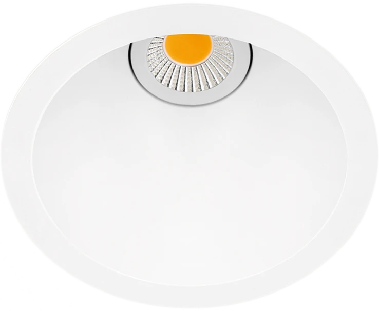 7W LED įleidžiamas šviestuvas SWAP, matinės baltos sp., 3000K, 33°
