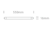 7W LED lempa T5, 4000K, 9007LA/C