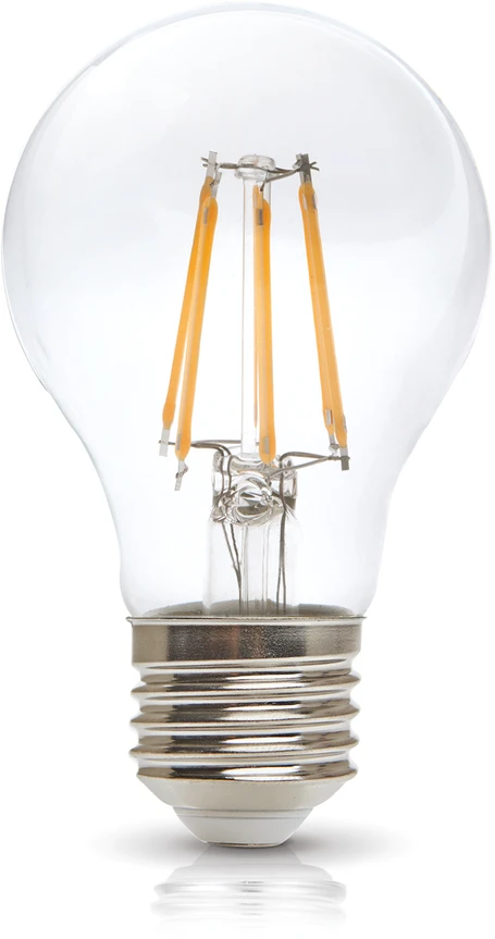 Kobi Light 7W LED lemputė, E27, skaidri, 3000K