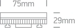 7W LED lemputė, GX53, matinė, 3000/4000/5000K, 9F07L/V