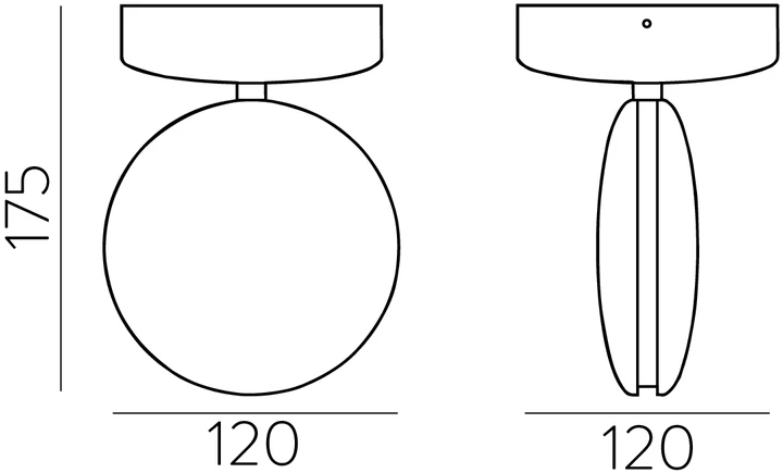 7W LED lubinis šviestuvas SPECTRA, baltas, 3000K, dimeriuojamas, IP65, P3731001BDT