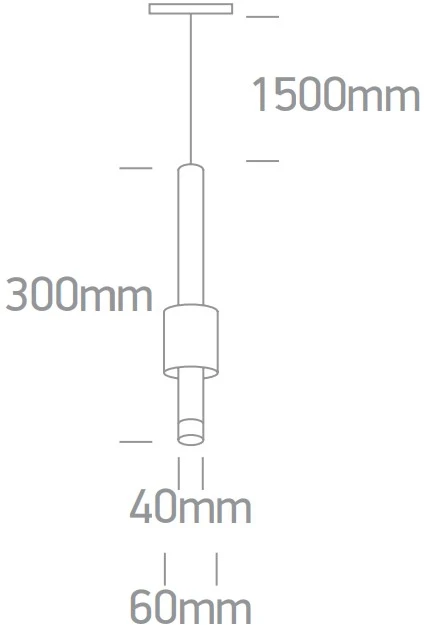 7W LED pakabinamas šviestuvas į magnetines sistemas ONELIGHT MINI/MIDI/MAXI, juodas, 3000K, DALI, 42132L/B/W
