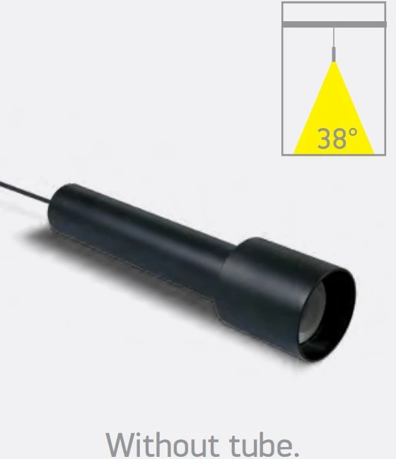 7W LED pakabinamas šviestuvas į magnetines sistemas ONELIGHT MINI/MIDI/MAXI, juodas, 3000K, DALI, 42132L/B/W